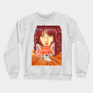 Red Velvet Crewneck Sweatshirt